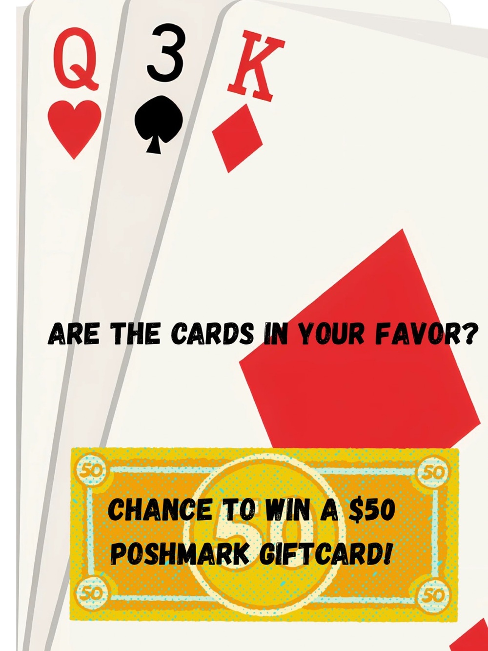 Chance to win a $50 Poshmark Giftcard!